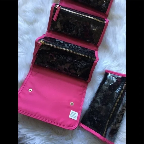 NWT Victoria's Secret Train Case MORE Pink Bag - Picture 10 of 10